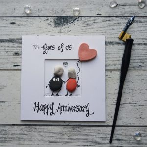 35th wedding anniversary card for husband or wife