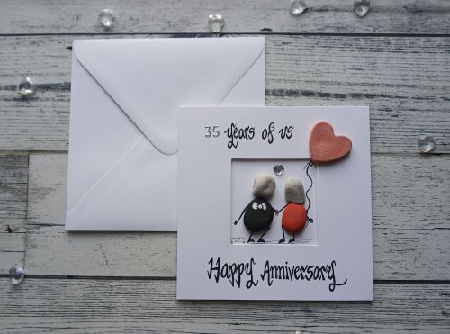 35th Wedding anniversary card - Image 2